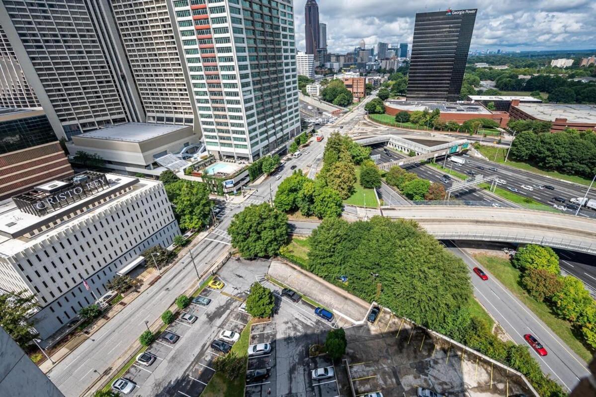Downtown Atl Condo Onsite Parking King Bed & Bonus Room Lm1901 Atlanta Exterior foto